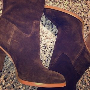 Micheal Kota OTK Brown Suede Boots 8.5
